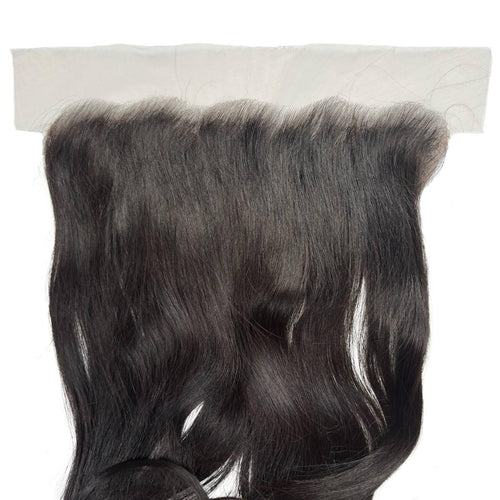 40" Raw Straight 13x6 HD Lace Human Hair Frontal