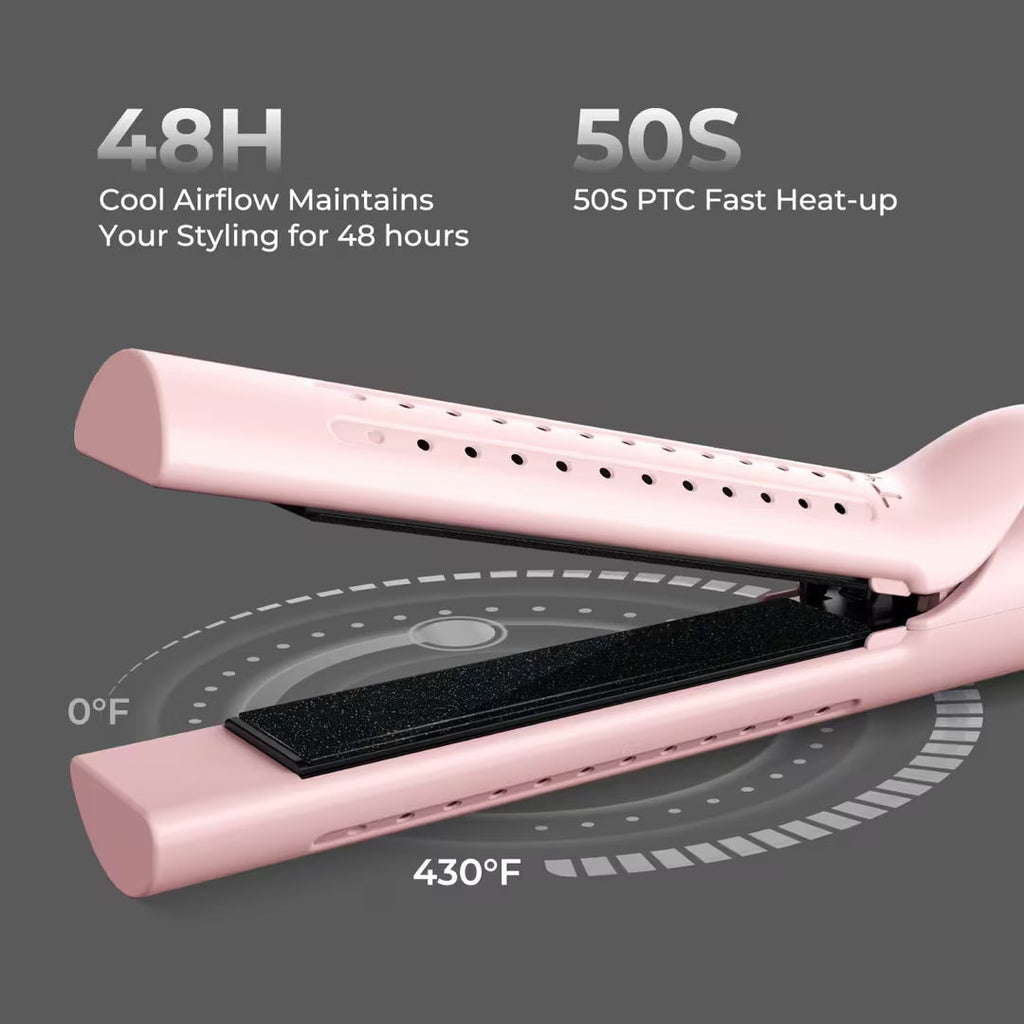 Airflow 2 in1 Hair Curler and Straightener