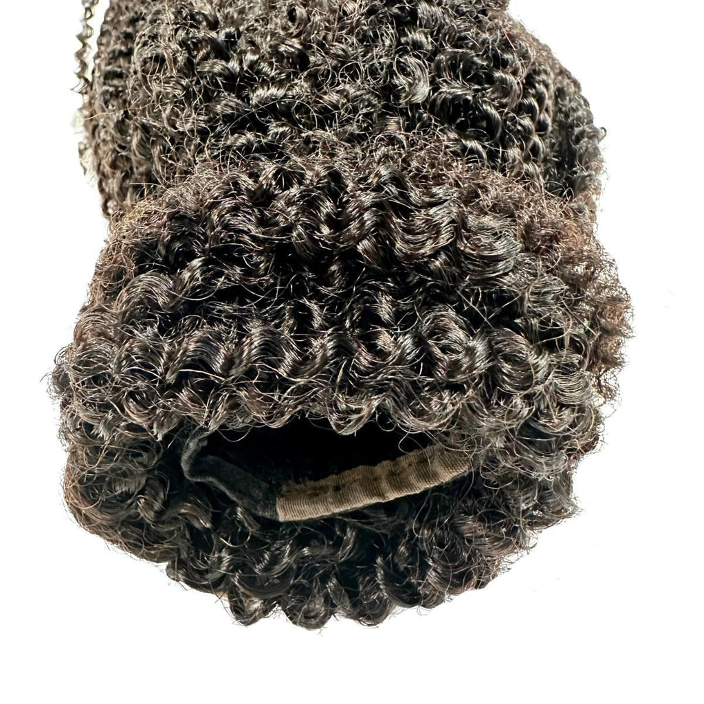 Afro Kinky Curly 100% Human Hair Ponytail Extension