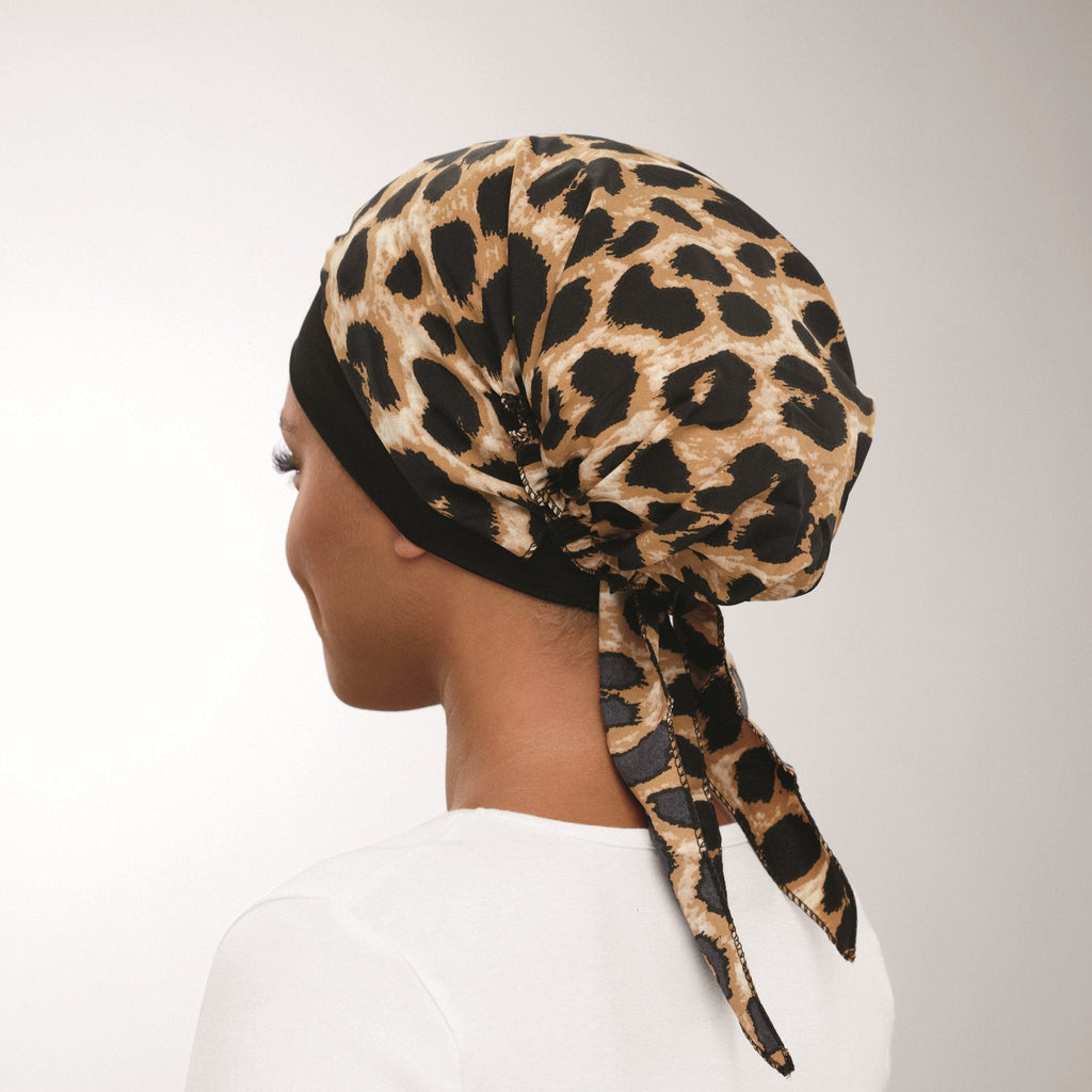 Animal-Print Headscarf by Especially Yours